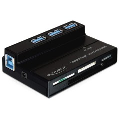 "Delock USB 3.0 Card Reader All in 1 - High-Speed Multi-Card Solution 91721"